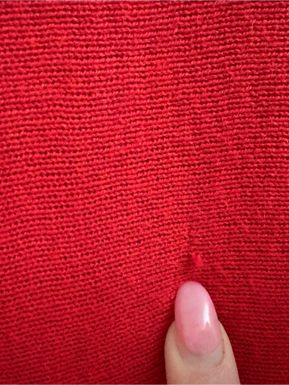 MERSEA Catalina Travel Sweater Scarlet Red Oversized One Size travel coastal lux - Picture 12 of 12